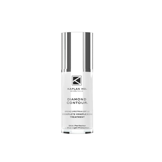 KAPLAN MD Diamond Contour Broad Spectrum SPF 30 - Complete Complexion Treatment, Hydrating Sheer Coverage, UVA/UVB & Blue Light Protection
