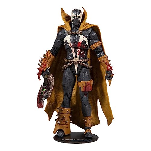 McFarlane Toys Mortal Kombat Spawn Bloody Classic 7" Action Figure with Accessories