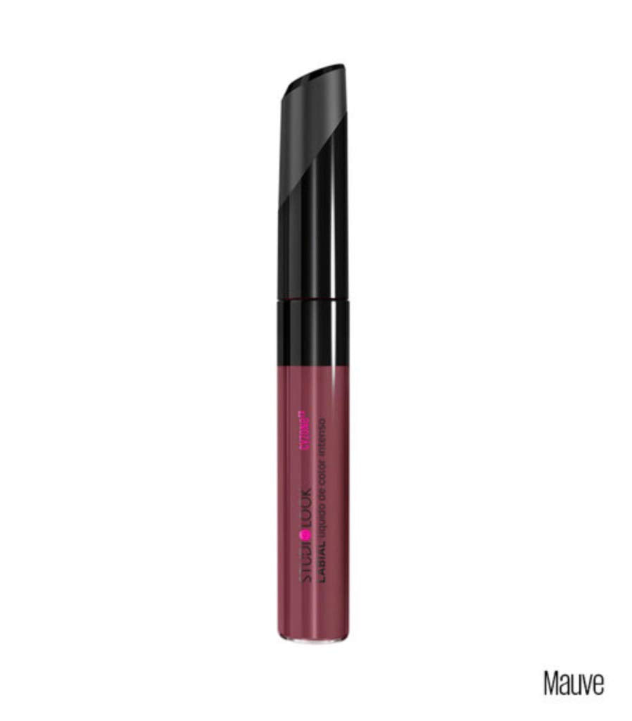 Cyzone Studio Look Intense Color Liquid Lipstick, Long-lasting, High Fixing, Color: Mauve .20 oz (6ml)