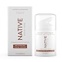 Native Moisturizing Daily Facial Moisturizer Gentle Face Lotion Hydrating Cream for Women and Men with Vitamin B3 & Coconut Lightweight Non Greasy