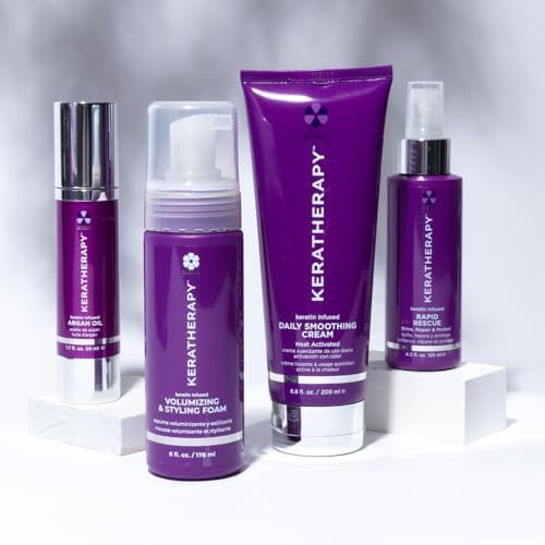 Ultra Fast Blow Dry Mist Perfect Blowout for Hair, 4.2 fl. oz., 125 ml - Keratin Infused Blow Dry Spray for Styling & Frizz-free Styling