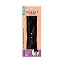 SWIRLYCURLY Women’s Fashion Headband for Thick, Natural, Curly Hair | No-Slip, 3-Snap, Adjustable, Washable, Turban Headwrap (1 Pack, Black Velvet)