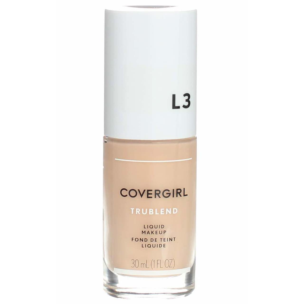 Cover Girl 00984 L-3nat Iv Natural Ivory Trublend Liquid Foundation