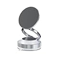 Fussybussy Magnetic Phone Holder- Upgraded Washable Nano Gel Pad Suction Cup Vacuum Magnetic Circular Car Phone Stand Unique Style Adjustable Phone…