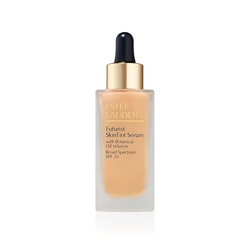 Estée Lauder Futurist Skin Tint Serum Foundation SPF 20 with Glycerin | Light Coverage, 1.0 Fl Oz, 1W1 Bone