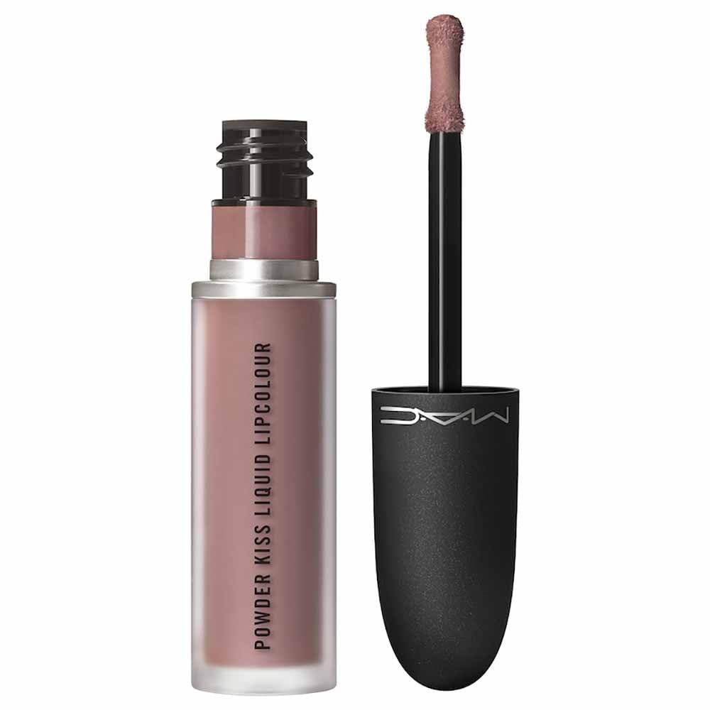 MAC Cosmetics Powder Kiss Liquid Lipcolour - 950 It's Personal (Warm toned light beige nude) .17 oz / 5 ml