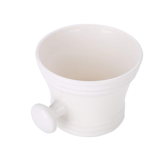2 Colors Plastic Shaving Soap Bowl Foam Shaving Soap Cream Bowl with little handle Shaving Bowl for Men, Traditional Wet Shaving Factory Shaving Mug Beauty and Personal Care Clina