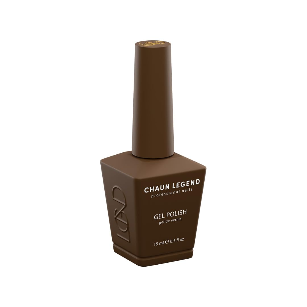 Chaun Legend Gel Nail Polish | French Press LG5195 (warm amber nude) | Soak Off UV LED Cure Gel Polish High Gloss 15ml Beauty & Personal Care Chaun Legend Professional Nails