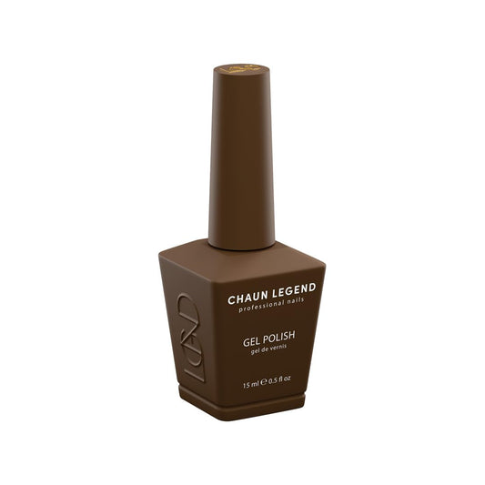 Chaun Legend Gel Nail Polish | French Press LG5195 (warm amber nude) | Soak Off UV LED Cure Gel Polish High Gloss 15ml Beauty & Personal Care Chaun Legend Professional Nails