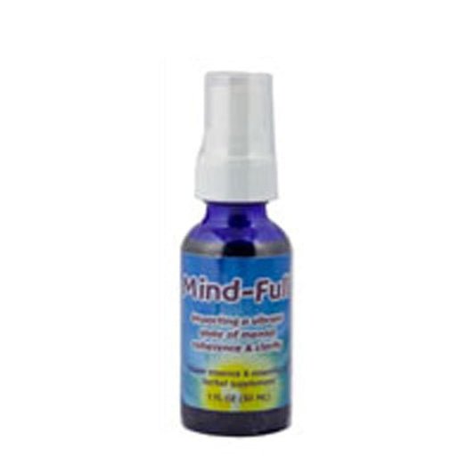 Mind-Full Spray, 1 oz by Flower Essence Services (Pack of 3)