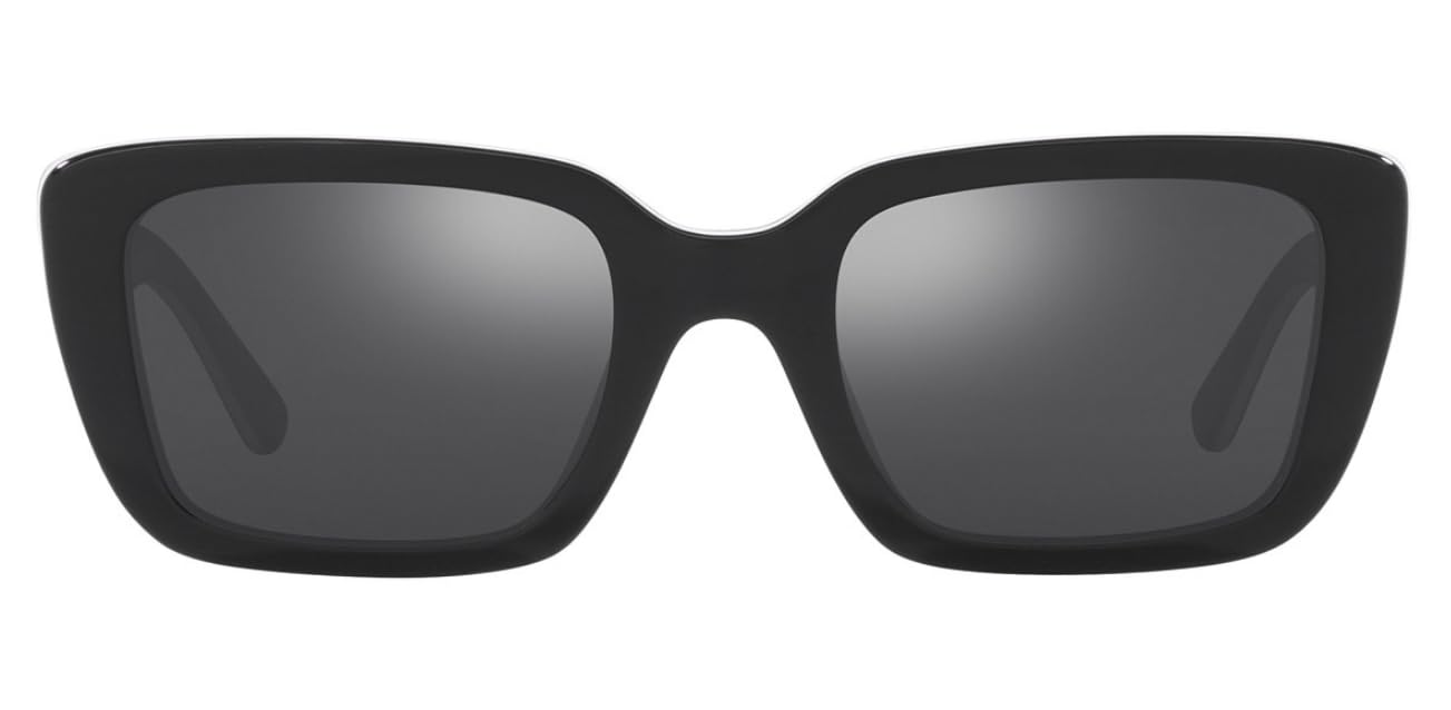 Tory Burch Sunglasses TY 7190 U 19466G Black White Trilayer