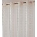 Shower Curtain, Polyester, Beige, 71 in W, 74 in L