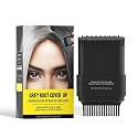 Hair Root Touch-Up Stick, Instant Grey Root Cover Up | Dual-Sided Ergonomic Comb Design For Natural Gray Coverage Conceals Hair Thinning Hair