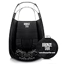 Pop Up Spray Tan Tent for Professionals - Waterproof Booth With Portable Carrying Case for Spray Tan Salons - Self Tanning Black by Bronze Tan