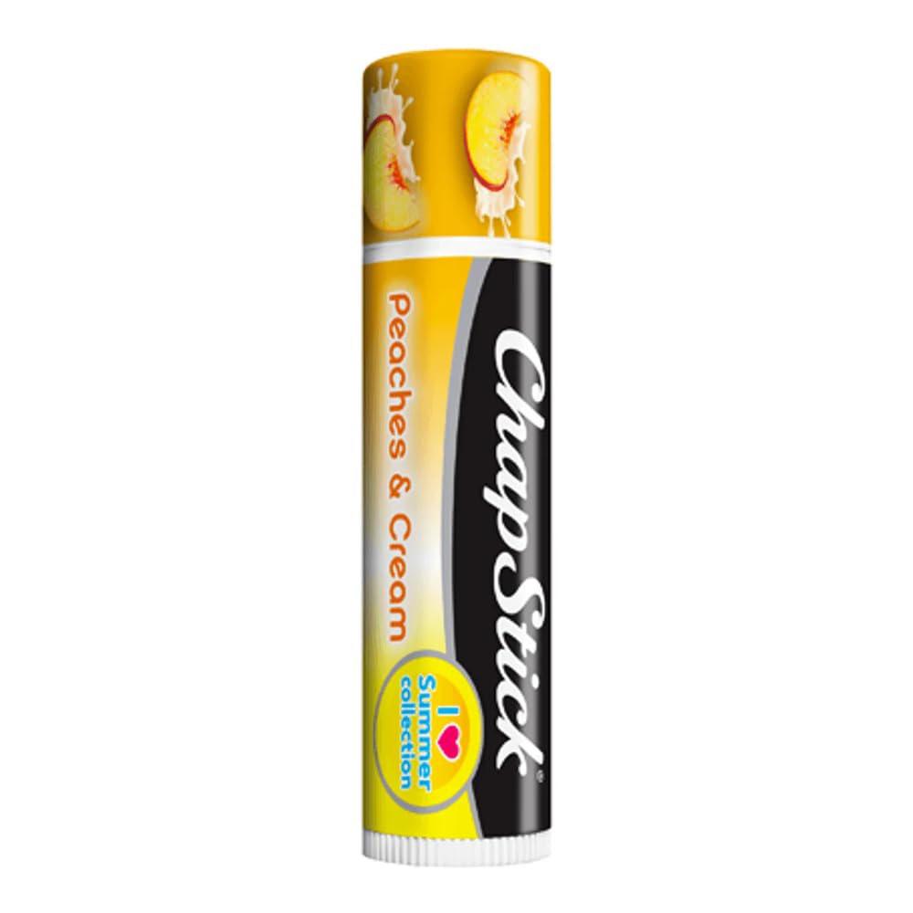 ChapStick Summer Collection Peaches& Cream, 0.15 oz (Pack of 2)