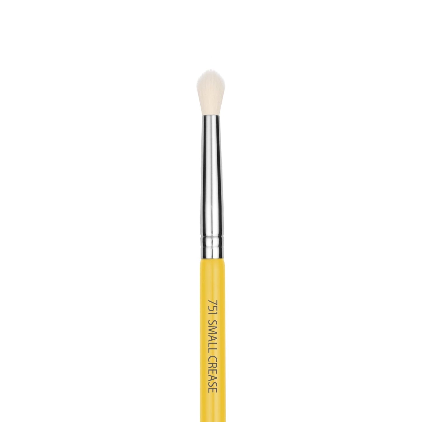 Bdellium Tools Professional Makeup Brush - Studio Series 751 Small Crease - With All-Vegan Synthetic Fibers, For Defining the Crease (Yellow, 1pc)