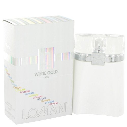 Lomani White Gold by Lomani Men's Eau De Toilette Spray 3.4 oz - 100% Authentic