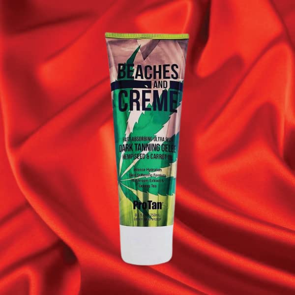 ProTan Beaches & Crème Hemp Dark Tanning Gelee 8.5 oz