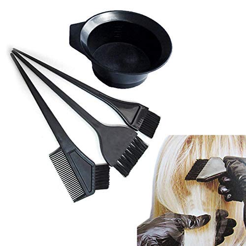 Familymaid 4/pk Professional Salon Hair Coloring Dyeing Kit - Dye Brush&Comb/Brush/Bowl/Tint Tool Beauty & Personal Care Familymaid