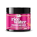 Difeel Premium Rice Water Hair Mask 12 oz. - Deep Repair Mask for Dry, Damaged Hair