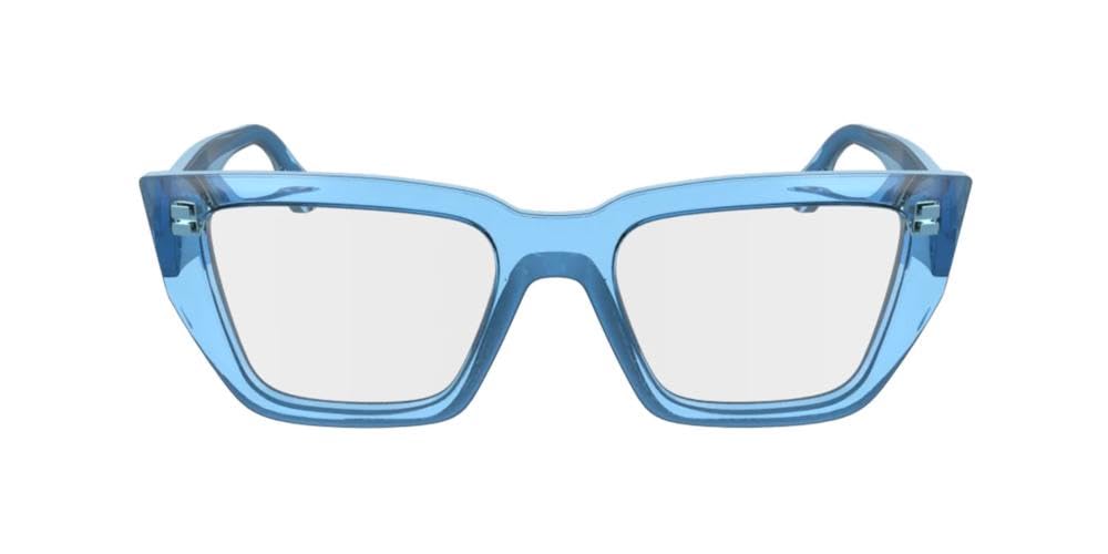 KARL LAGERFELD Unisex Sunglasses, 450 Azure, 52