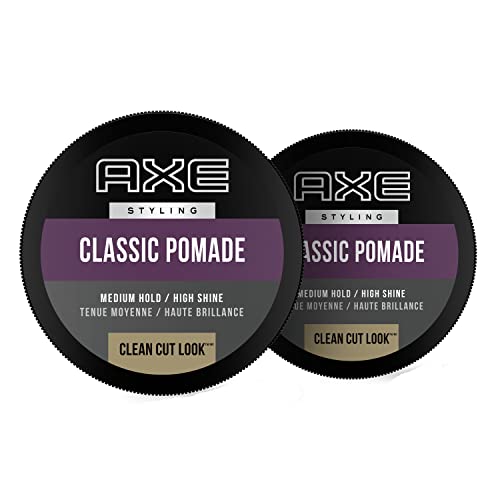 Axe Pomade: Medium Hold and Natural Finish for Easy Styling, 2.64oz (2 Count) Beauty and Personal Care AXE Default Title