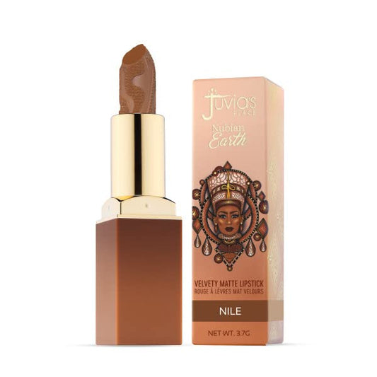 Juvia's Place Nubian Earth Matte Lipstick Nile - Hydrating & Long-lasting, Richly Pigmented Lip Makeup, Creamy Lipstick with Matte Finish, Beauty & Lip Care Product