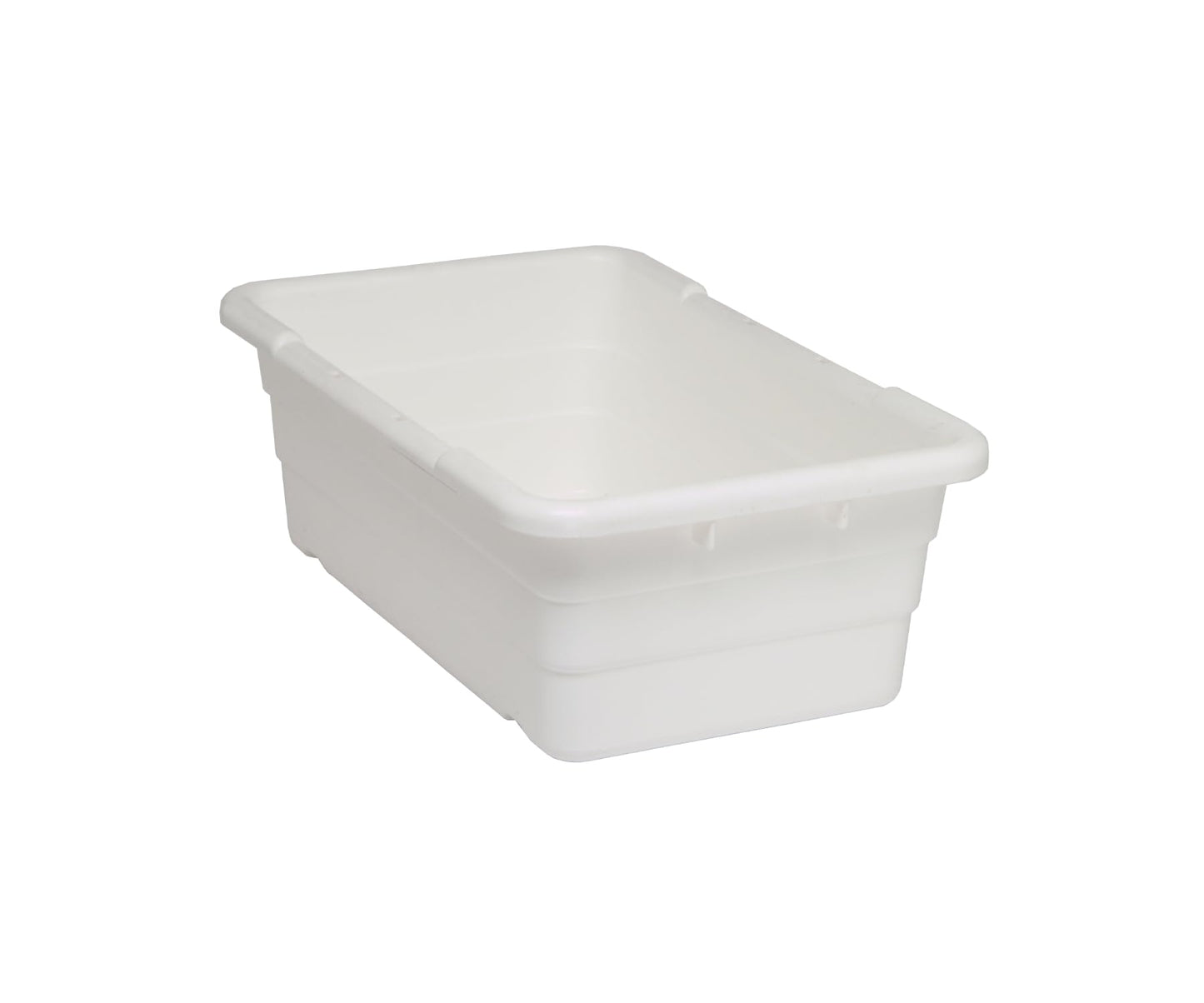 Quantum Storage K-TUB2516-8WT-1 Plastic Nesting Tote, 25-1/8" x 16" x 8-1/2", White