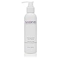 NassifMD Glycolic Acid Face Wash, Hydrating Facial Cleanser, Anti aging Face Wash, Glycolic cleanser for Face for Wrinkles and Fine Lines, Evens Skin