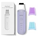 GUGUG Skin Scrubber Face Spatula, 4 Modes Skin Spatula Blackhead Remover Pore Cleaner-Purple