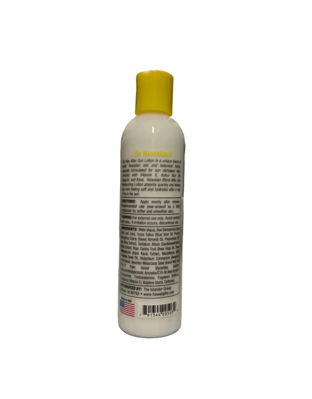 Hawaiian Blend Aloe After Sun Lotion 8 Oz. Bottle