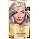 L'Oreal Paris Superior Preference Luminous Fade-Defying Permanent Hair Color, Hair Dye For Up to 9 Weeks of Radiance, Light Silver Blonde 8S, 1 Hair