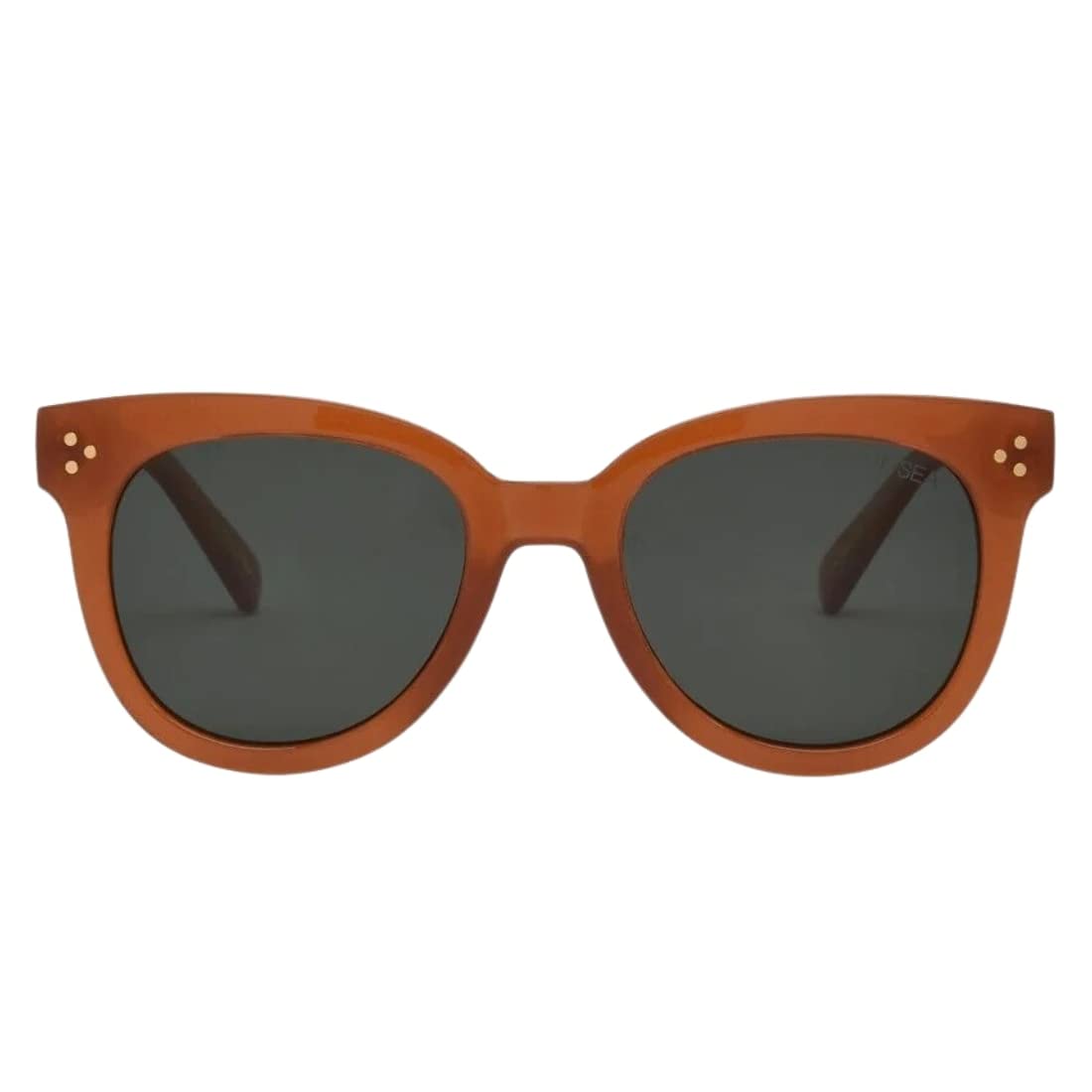 I-SEA Women's Sunglasses - Cleo (MAPLE/GREEN POLARIZED)