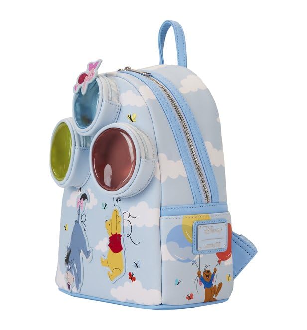 Loungefly Winnie the Pooh and Freiends Floating Balloons Mini Backpack | Disney Backpacks Standard