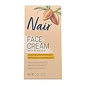 Nair Hair Remover Moisturizing Face Cream with Sweet Almond Oil 2 oz (Pack of 5)