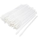 300 Pieces Disposable Lip Brushes Premium Lipstick Gloss Wands Applicator Makeup Tool Kits, Clear Handle