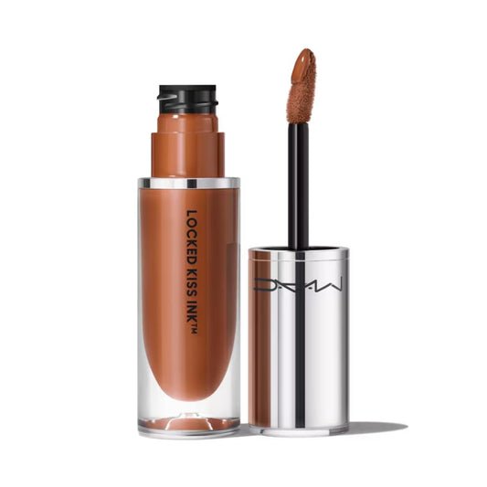 MAC Locked Kiss Ink 24HR Lipcolour Lipstick - 65 Posh (Warm Brown) - .14 fl oz / 4 mL