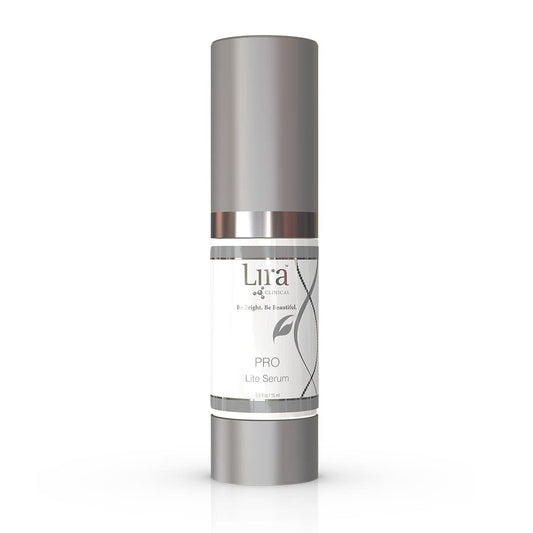 Lira Clinical PRO Lite Serum - Discoloration Correcting Face Serum for Women - Dark Spot Remover with Vitamin C & Hyaluronic Acid - Pore Tightening