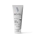 Bevel Essentials Clear Shave Gel for Men, Clear Shave Gel for Precise Detailing and Edging with Aloe Vera and Cucumber Extract to Soothe Skin…