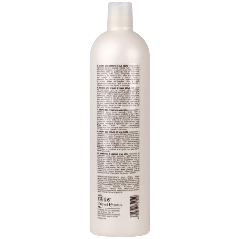 Blumin Black Garlic Shampoo (1000ml) and Black Garlic Mask (700 ml)