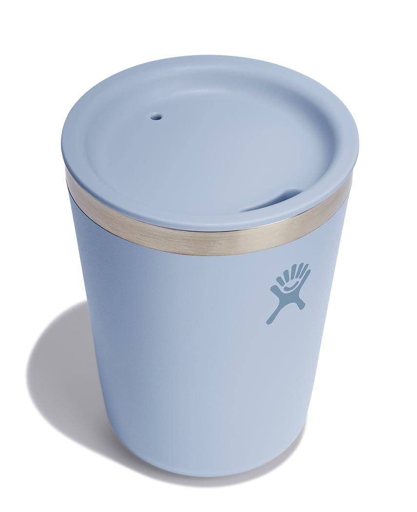 Hydro Flask 12 Oz Outdoor Coffee Tumbler - Stainless Steel Insulated Travel Cup - Camping Mug Surf Blue