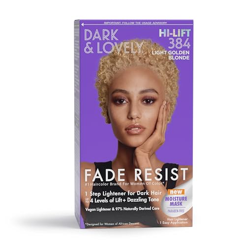SoftSheen-Carson Dark and Lovely Fade Resist Rich Conditioning Color, Light Golden Blonde 384