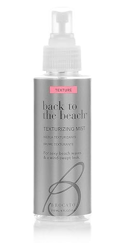 Brocato Back to the Beach Texturizing Mist, 4 Oz. | Texture & Volume Hair Styling Spray for Women | For Beach Waves & A Wind-Swept Look