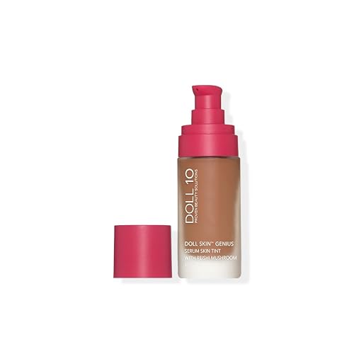 Doll Skin Genius™ Serum Skin Tint With Reishi Mushroom (Deep) Beauty & Personal Care DOLL 10