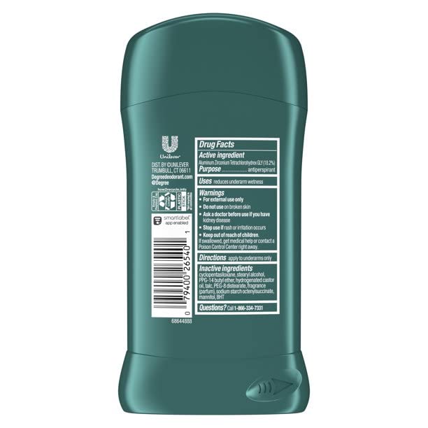 Degree Men Dry Protection Antiperspirant - Cool Rush - 2.7 Ounce(Pack of 2) Beauty and Personal Care Degree