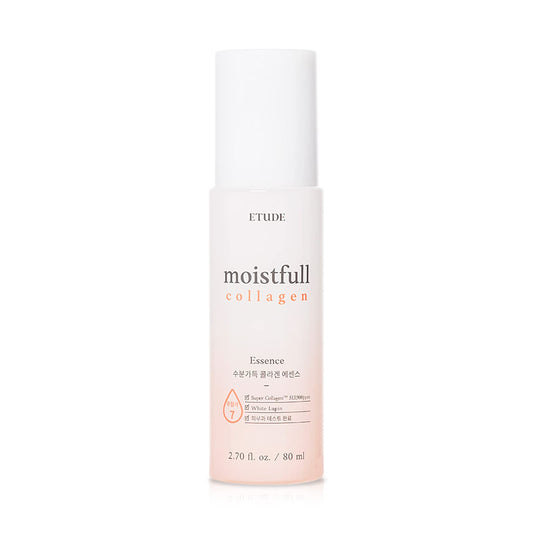 ETUDE Moistfull Collagen Essence, Serum for Face, Moisturizer, Super Collagen Water, Sensitive Skin, Moisturizing Essence, Long-Lasting Formula