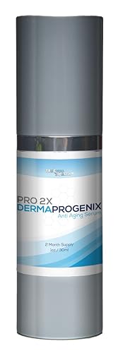PRO 2X DERMA PROGENIX Serum - Anti Aging Serum - 2 Month Supply - Help Protect Skin from Premature Aging - Nourishing Face Serum for Glowing Skin