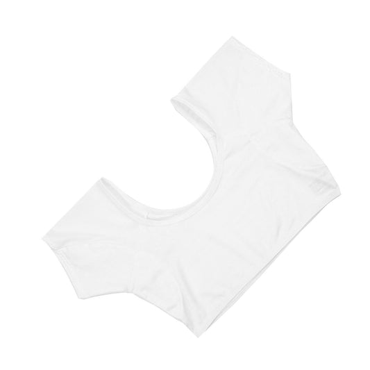 Underarm Sweat Vest, Short Sleeve Sweat Absorption Pullover Design Washable Armpit Sweat Vest Underarm Sweat Pads Armpits Sweat Proof Sweat Protector Beauty and Personal Care ZJchao