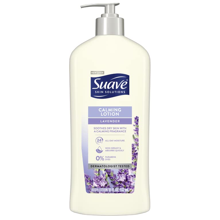 Suave Body Lotion, Lavender Calming 18 oz