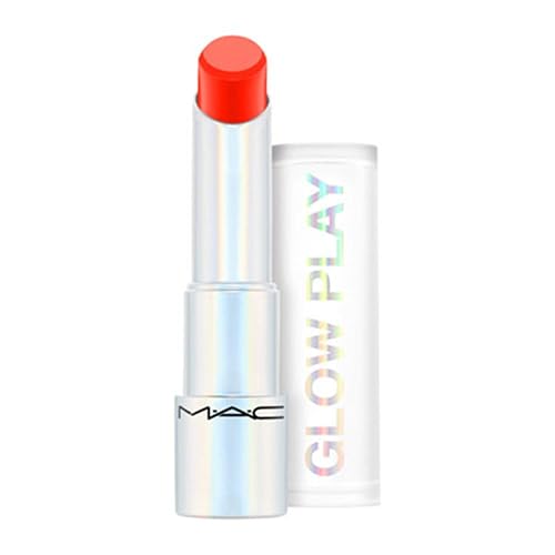 MAC Glow Play Lip Balm - 453 Rouge Awakening (red) .12 Oz / 3.6 g